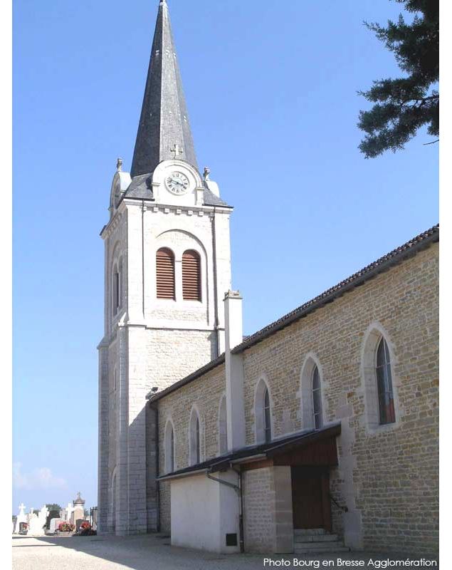 eglise-polliat-credit-Bourg-en-Bresse-Agglomération-lt - Bourg en Bresse Agglomération