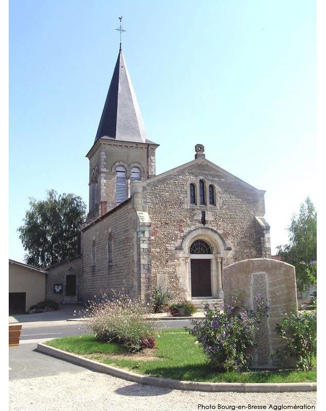 Eglise Montracol - © Bourg en Bresse Agglomération