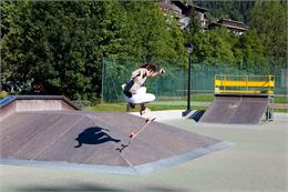 skatepark parc des dereches morzine