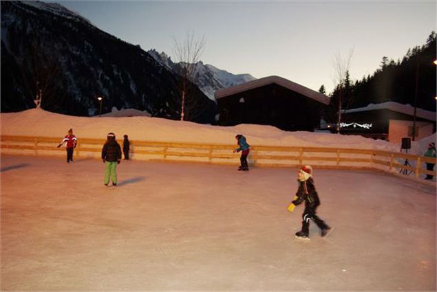 Patinoire naturelle d'Argentière