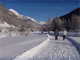 sentier piétons - OT Vallorcine