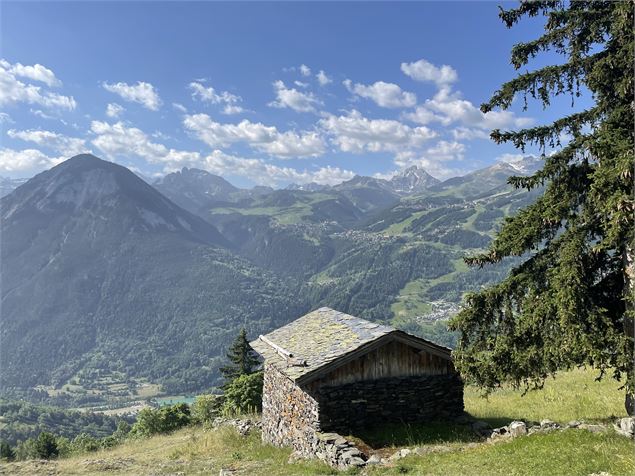 Vue sur maison de Plansoie - Bozel - Nadia Chevassu