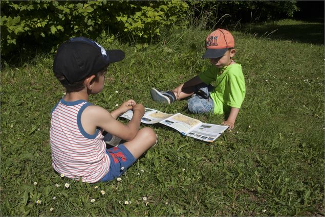 Enfants circuit randoland Collonges sous Salève - Genevois Tourisme