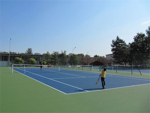 Terrains de tennis - Mairie de Saint genis