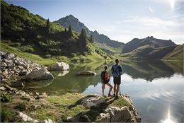 Randonnée au Lac de Lessy Le Grand-Bornand - T.Vattard - Le Grand-Bornand tourisme