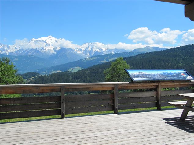 Terrasse de Dandry pique-nique