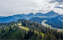 Vue des Crêtes de Zore - Avoriaz 1800