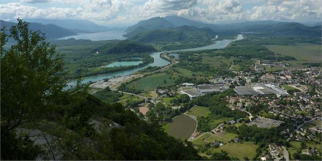 Culoz depuis le Grand Colombier - Belley Bugey Sud Tourisme