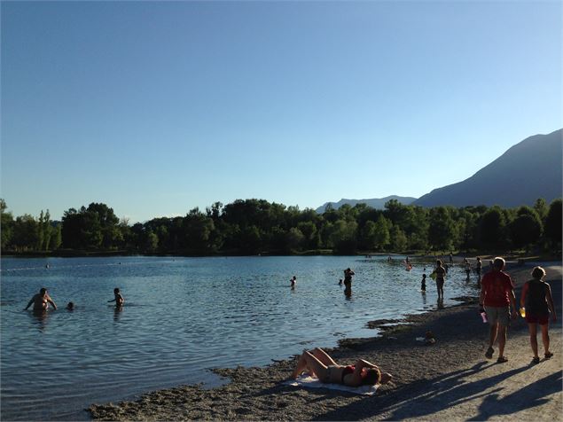 Promenade confort : lac de Carouge