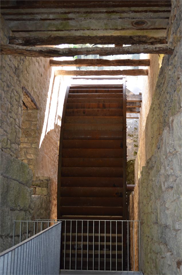 Roue de l'ancienne scierie - CCPB