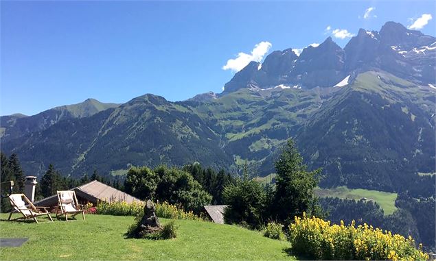 Vue depuis la Cantine Sur Cou