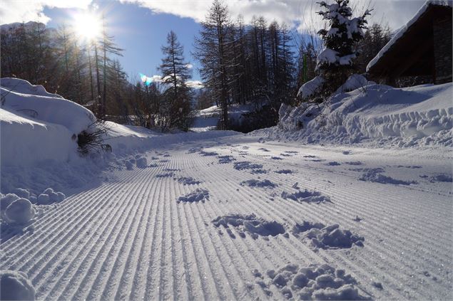 Le chemin du petit bonheur, fil conducteur nordique de toute la vallée - OT Haute Maurienne Vanoise