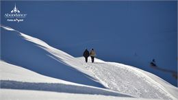 Randonnée raquettes "Domaine skiable de l'Essert" à Abondance - Patrick Brault Office de Tourisme Ab