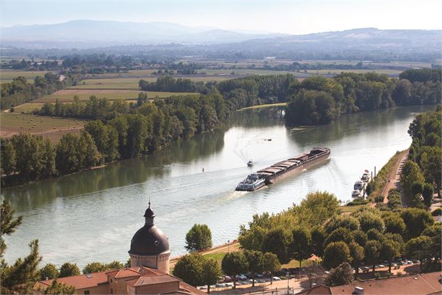 Trévoux bords de Saône - @Daniel_Gillet/Avenir Dombes Saône