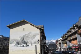 Fresque François DURAFOUR - Mairie de Saint-Gervais