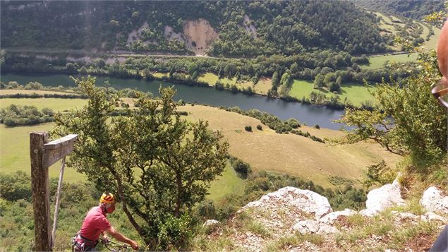 Rappel de la Pivoine - Roches du Jarbonnet - SCalland