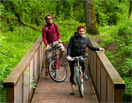 Itineraire vtt balise aux Sources du lac Annecy - RDNIS