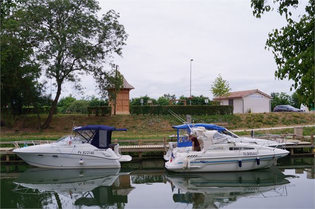 Halte Fluviale sur la Chalaronne