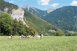 Balade à cheval - Yvan Tisseyre / OT Vallée d'Aulps