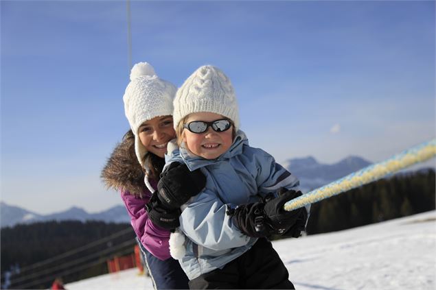 Espace Débutant ski alpin Bisanne 1500 - M. Dalmasso