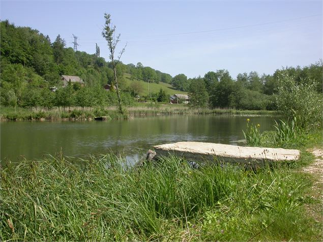 Ponton du lac de la Pisserotte - FSPPMA