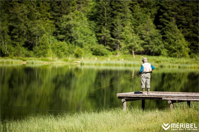 Pêche au lac de Tueda - Sylvain Aymoz - Meribel Tourisme