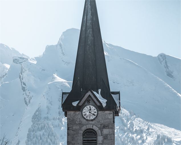 Église Saint Jean Baptiste en hiver - Clément Hudry