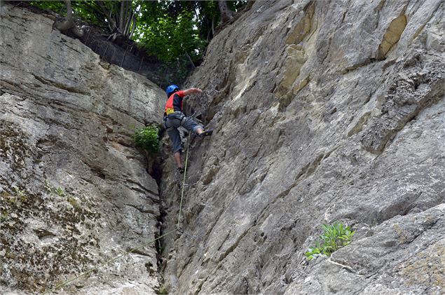 Site Escalade Flumet - Office de Tourisme du Val d'Arly