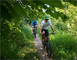 Descente vtt rouge - T.Nalet