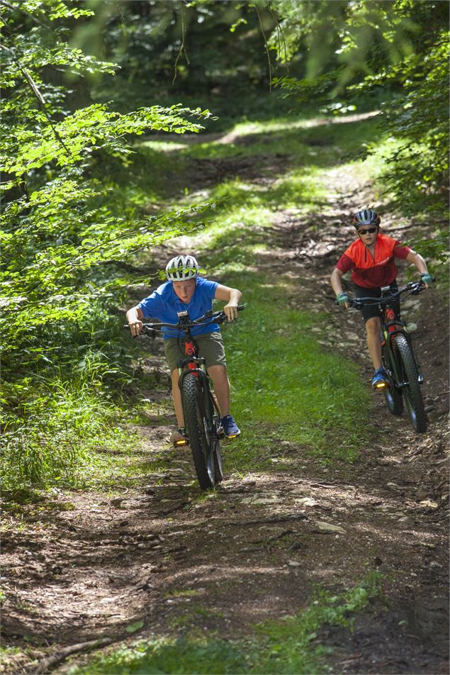 VTT à Giron - ©Daniel Gillet - OT Terre Valserine