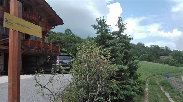 Sentier de Cyprien vallée de la Plagne - Justine Berthier