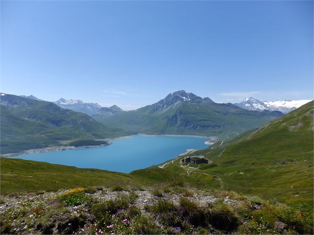 Le fort de Ronce et le lac du Mont Cenis - M.Foussat