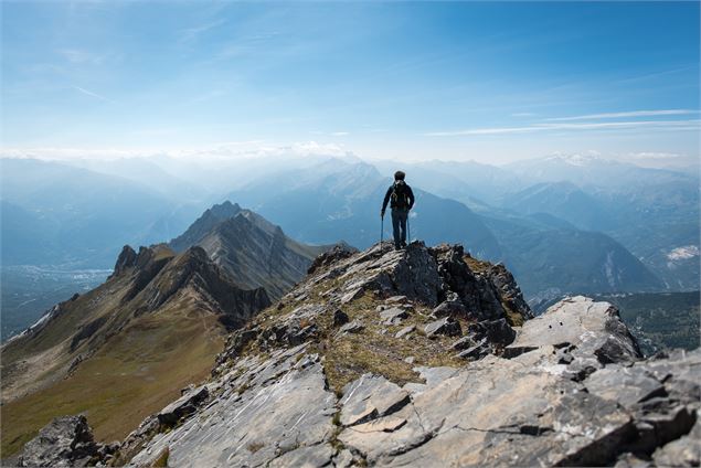 Sommet du Grand Perron des Encombres - OTI Maurienne Galibier - Alban Pernet