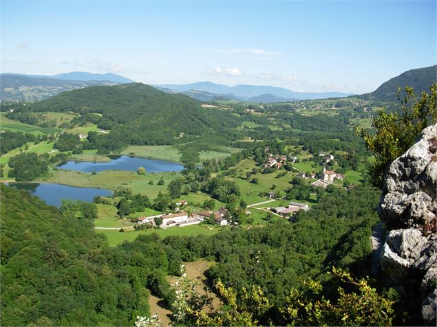 Les lacs de St Jean de Chevelu - Base VTT du Pays du lac d'Aiguebelette