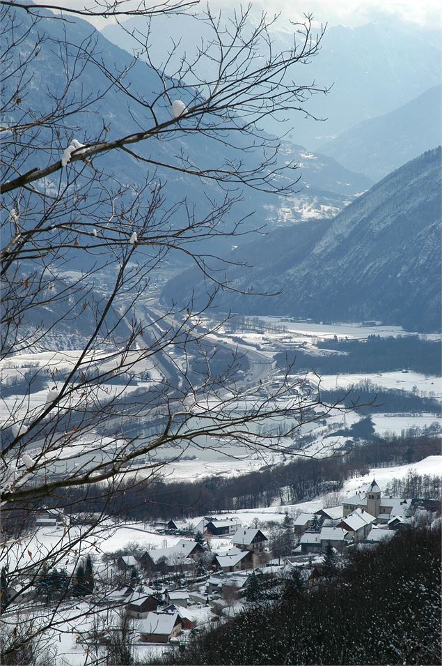 Château de Charbonnière en raquettes