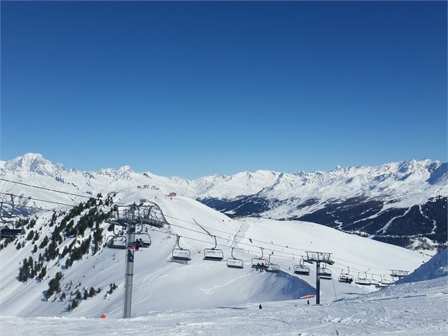 Panorama sur le Mont Blanc au sommet de l'Arpette - OTMLC