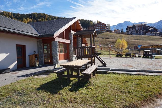 Vue vallée et Bellecôte - OT Peisey-Vallandry