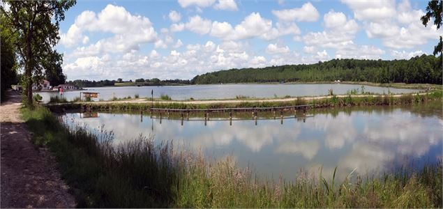 Circuit VTT n°5 (rouge) - De la Bresse des lacs à l'étang Pontremble - DR Propriétaire de l'étang