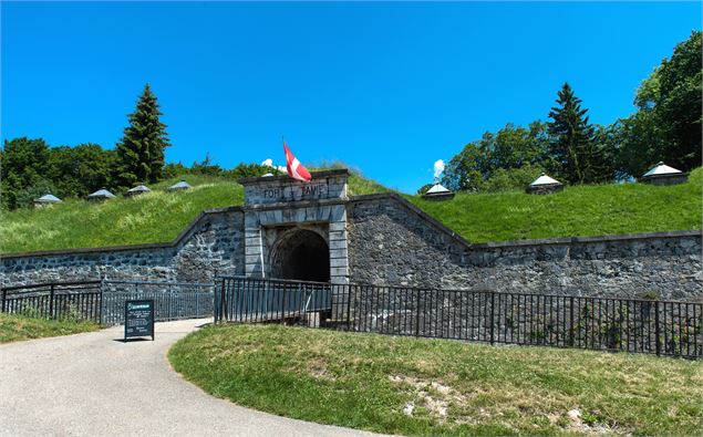 Entrée du fort - Fort de Tamié