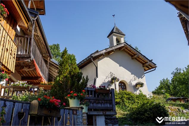 Chapelle St Agathe extérieur - Sylvain Aymoz Méribel Tourisme