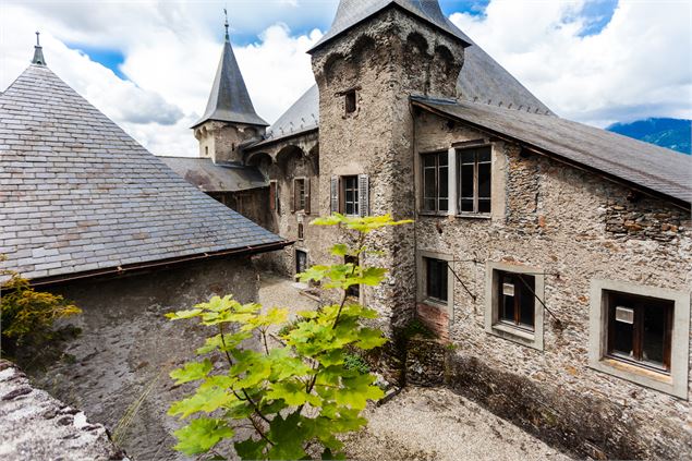 Vue sur la cour intérieur arrière - Pierre Morel