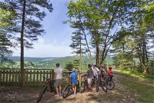 VTT à GIron - ©Daniel GIllet - OT Terre Valserine