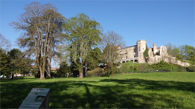 Le château de Meximieux et son  parc - Danné Philippe