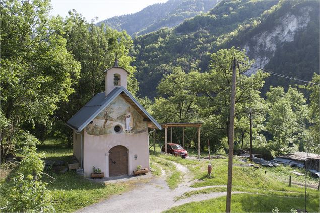 exterieur Chapelle St Gras de la Gevoudaz - Vincent Jacques- Drone de Regard