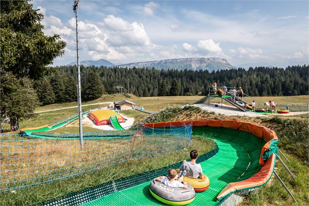 Piste de luge tubing - Gonthier D