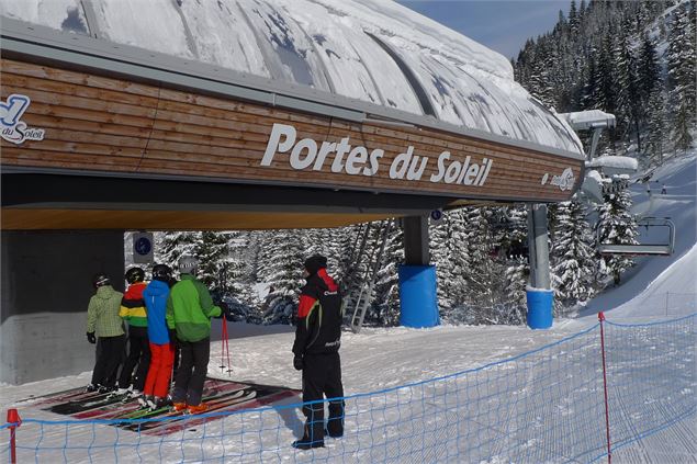 Télésiège Portes du Soleil - JF Vuarand