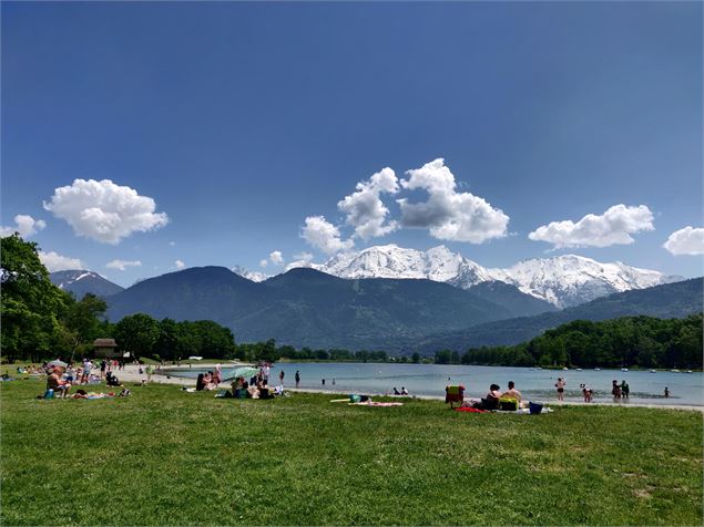 Plage - espace de Baignade Lac de Passy - OT Passy