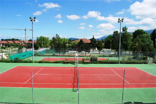 Court extérieur - Tennis club de Bons-en-Chablais