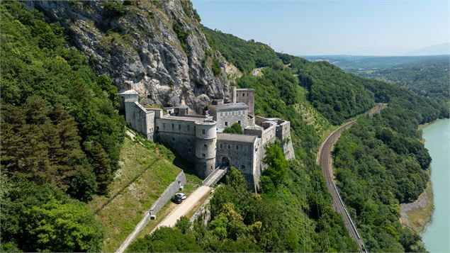 Le Fort l'Ecluse depuis le ciel - ©ThomasBalliard