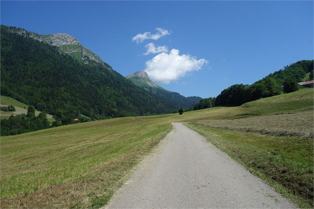 Parcours VTT AE - col de la Buffaz - école de VTT La Féclaz - Massif des Bauges